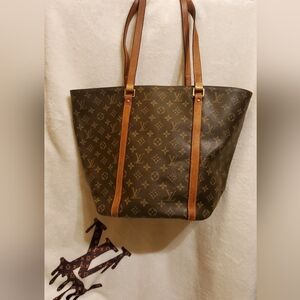 Vintage Louis Vuitton Sac Shopping Tote